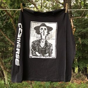 Converse long sleeve slim fit; size medium